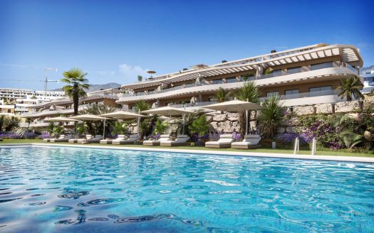 Appartements et villas de luxe neufs avec vue panoramique sur la mer à Finestrat