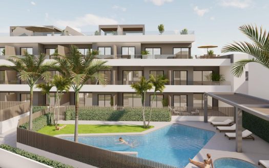 Nye lejligheder og bungalows til salg i Pilar de la Horadada tæt på stranden