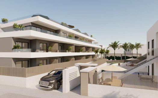 Nye lejligheder og bungalows til salg i Pilar de la Horadada tæt på stranden