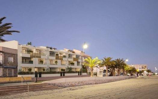 Three-bedroom coastal apartment in San Pedro del Pinatar