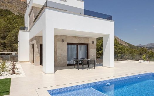 Stunning New Build Villas in Polop with Sea Views