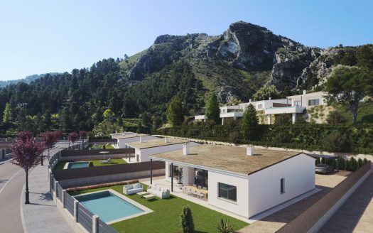 Nowe wille w Penáguila – spokój i natura w sercu Sierra de Aitana w Alicante