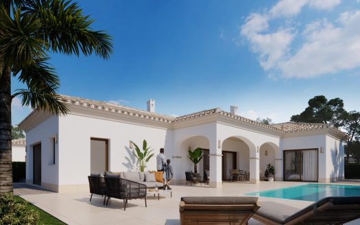Nowe wille w stylu śródziemnomorskim w San Pedro del Pinatar