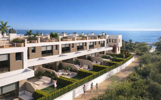 Ekskluzywne domy w pierwszej linii plaży w El Campello na Costa Blanca