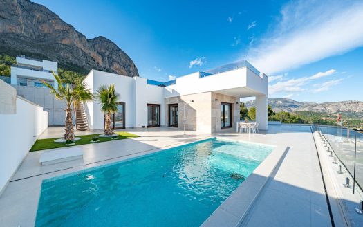 Stunning New Build Villas in Polop with Sea Views