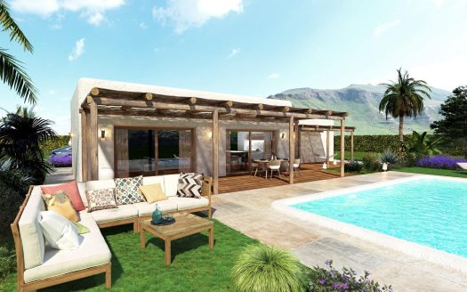 Villas de nueva construcción en amplias parcelas rústicas en Pinoso, Alicante