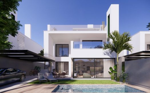 NYBYGGEDE VILLAER I PRIVAT GATED RESORT I MURCIA-PROVINSEN