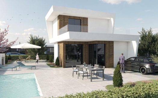 Nieuwbouwwilla’s in Altaona Golf Resort Murcia met privézwembad en uitzicht op de bergen