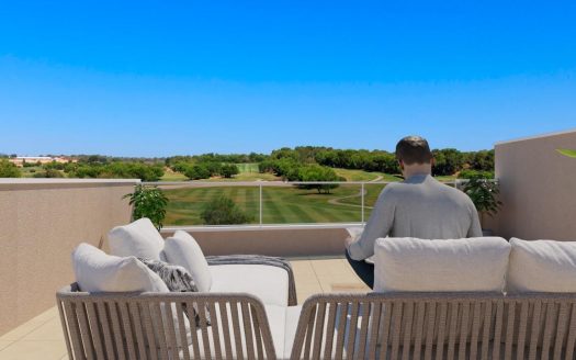 Three-bedroom bungalow at Lo Romero Golf, Pilar de la Horadada