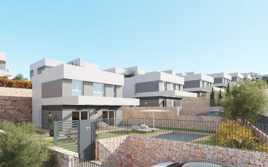 NYBYGGDA VILLOR I FINESTRAT