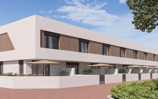 Three-bedroom semi-detached villa in Pilar de la Horadada