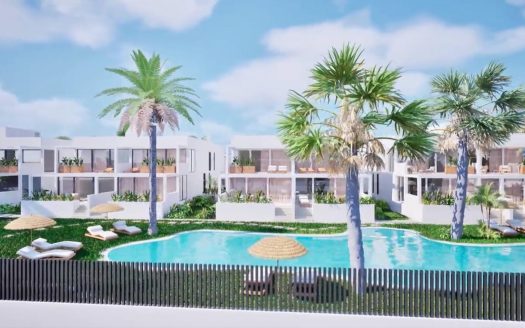 New Build Bungalows for Sale in Mar de Cristal Near the Beach