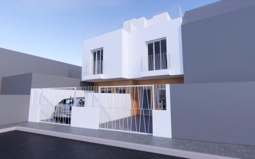 Casas adosadas de nueva construcción a 50 m de la playa en La Azohía, Cartagena