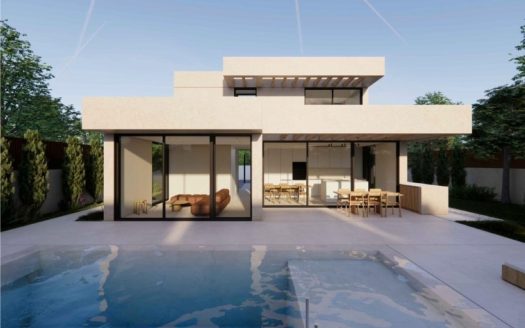 Villa de luxe neuve avec vue sur la mer à La Alberca Polop