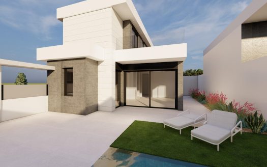 Villa neuve avec piscine privée à Pilar de la Horadada