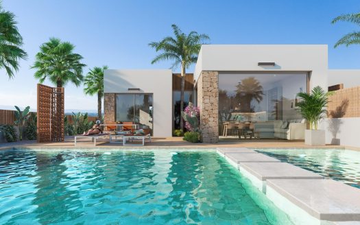 Nieuwbouwwoningen en villa’s direct aan de golfbaan in Los Alcázares, Costa Cálida