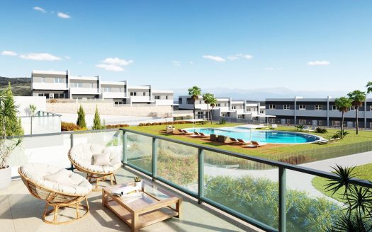 Moderna radhus med 3 sovrum till salu i Balcon de Finestrat på Costa Blanca