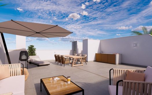 New Build project in Torre de la Horadada, 500 m from the beach