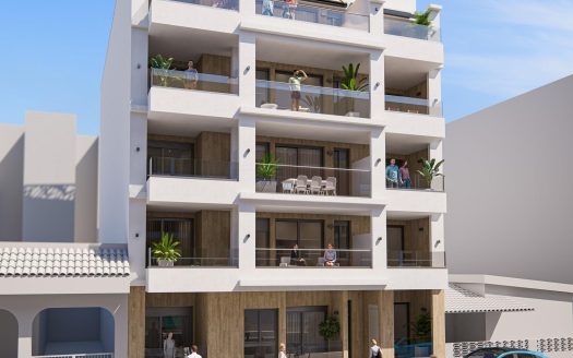 Modern New Build Apartments for Sale in Torrevieja 300m from Playa del Cura