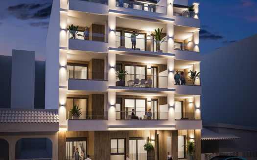 Modern New Build Apartments for Sale in Torrevieja 300m from Playa del Cura