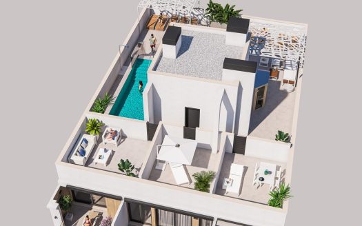 Appartements neufs et modernes à vendre à Torrevieja, à 300 m de Playa del Cura