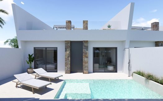 Moderne nieuwbouwwoningen met privézwembad in El Alba Resort Torre Pacheco