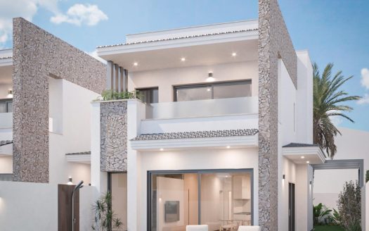 Three-bedroom new-build villa in San Pedro del Pinatar