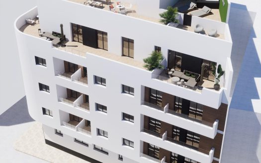 Appartements neufs au centre de Torrevieja, près de Playa del Cura