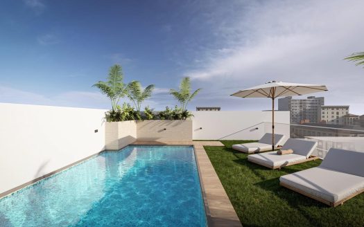 Estudios y apartamentos de nueva construcción en el centro de Torrevieja, cerca de la playa