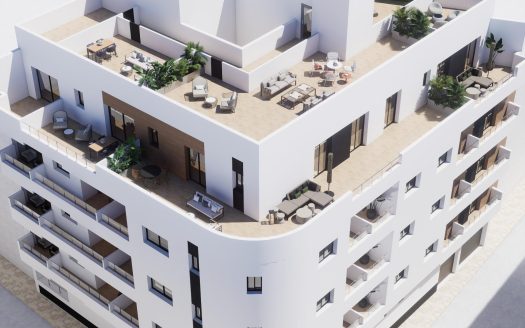 Appartements neufs au centre de Torrevieja, près de Playa del Cura