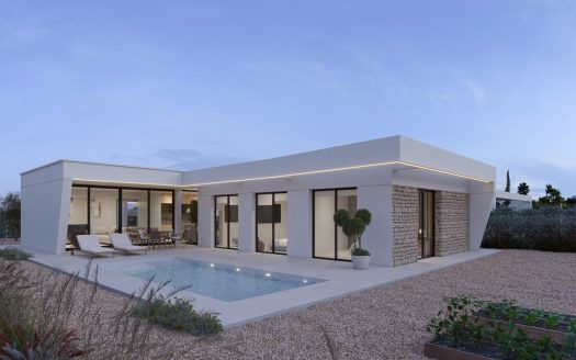 Villas exclusives en première ligne de golf à Hacienda del Álamo, Costa Cálida