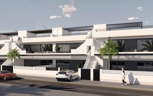 Bungalow neuf de 3 chambres à San Pedro del Pinatar