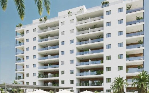 Nybygde leiligheter i Cala Finestrat, Villajoyosa