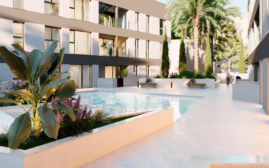 Appartement neuf de deux chambres à San Pedro del Pinatar