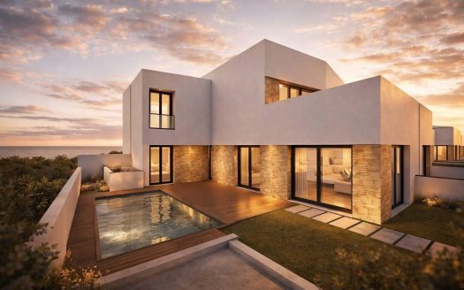 Modern New Build Quad Villas in Bigastro, Alicante