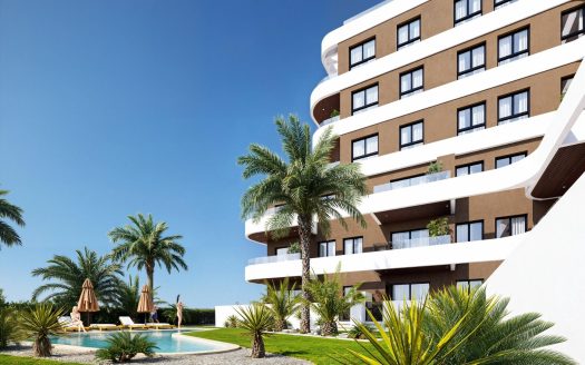 Three-bedroom new-build apartment in Guardamar del Segura