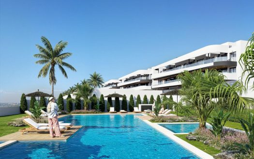New Build Golf Front Apartments and Villas in La Serena Golf Los Alcazares