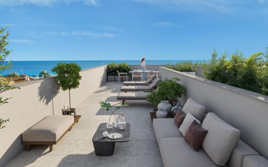 Nieuwbouwwoningen op 250 m van het strand van Los Narejos in Los Alcazares