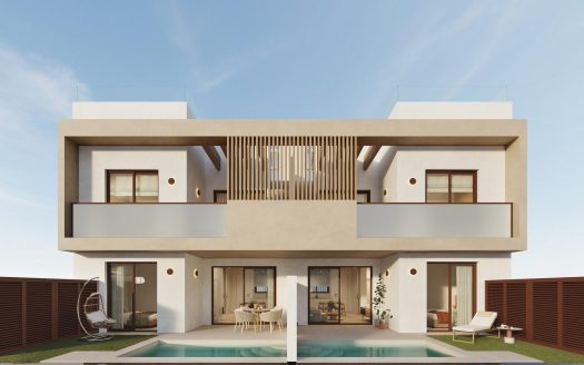 Exclusive New Build Bungalows with private pool in San Pedro del Pinatar