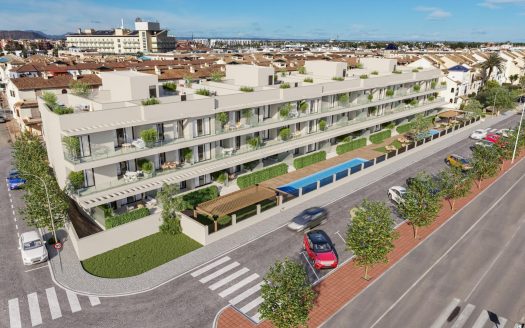 Appartement neuf de 3 chambres à 250 m de la plage de Los Narejos à Los Alcazares