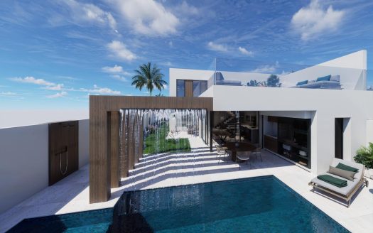 Exclusive Front Line Lake Semi Detached Villas in Santa Rosalia Lake and Life Resort