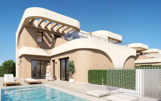 Modernas villas adosadas en Daya Nueva con diseño contemporáneo y excelentes conexiones