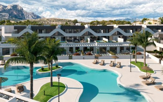 Appartements neufs avec vue dégagée à Alfaz del Pi