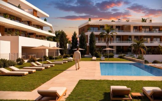 New Build Apartments with Sea Views in Balcon de Finestrat, Costa Blanca