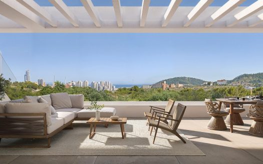 Appartements neufs avec vue sur la mer à Balcon de Finestrat, Costa Blanca