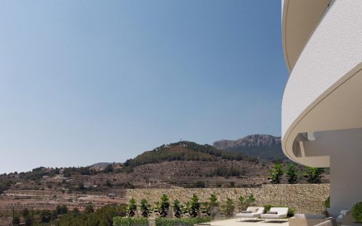 Luxe villa met zeezicht in Calpe – Moderne elegantie met prachtig uitzicht