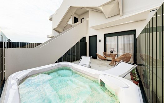 New Build Bungalow in San Pedro del Pinatar, 800m from the Beach