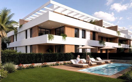 Nowoczesny penthouse z przestronnym tarasem w Jávea