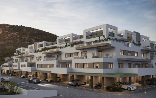 Appartements neufs avec vue sur la mer et le golf à Pulpí, Almería