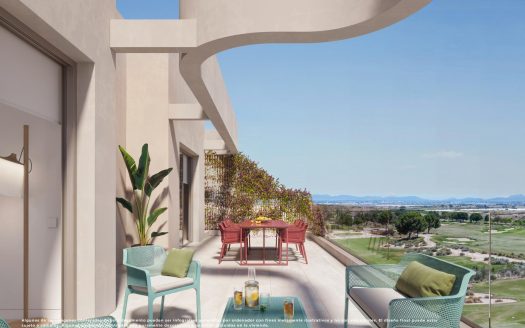 Luxe appartementen direct aan de golfbaan in El Valle Golf Resort, Murcia